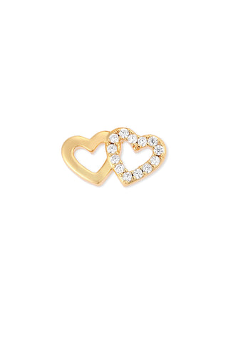 Linked Heart Charm