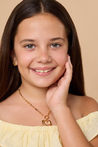 The Polka Heart Charm